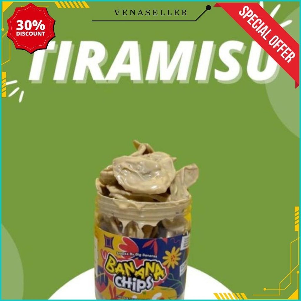 

Keripik Pisang Tiramisu 250Gr | Big Bananas Siap Kirim