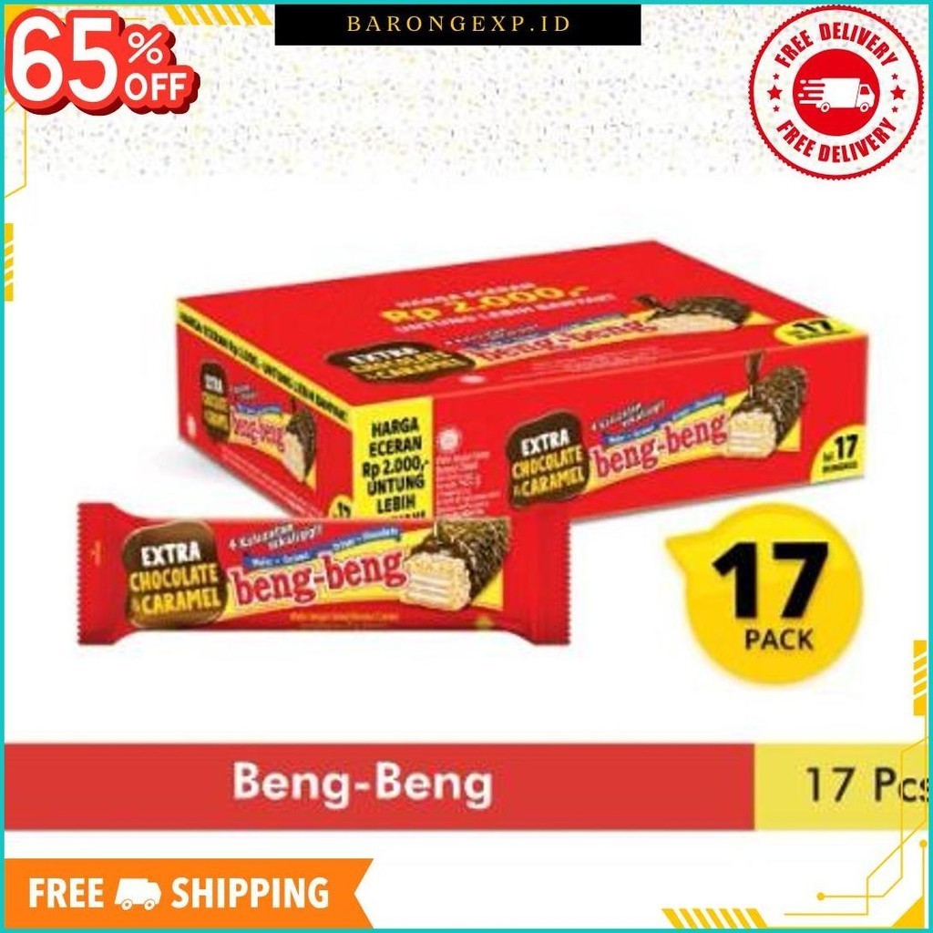 

{ Perbox Isi 17 } - Beng Beng Reguler 25Gr Satu Box Isi 17Pcs Siap Kirim