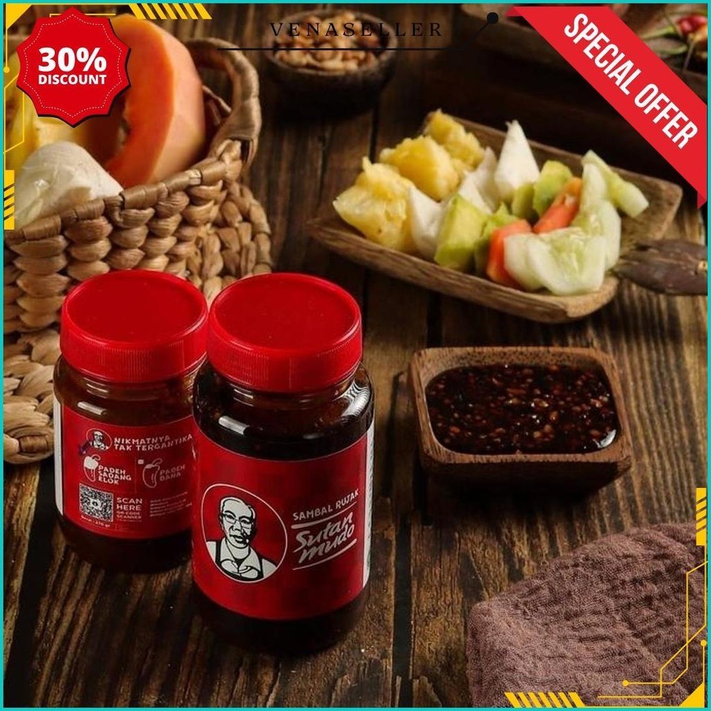 

Sambal Rujak Sutan Mudo 400 Gram Siap Kirim