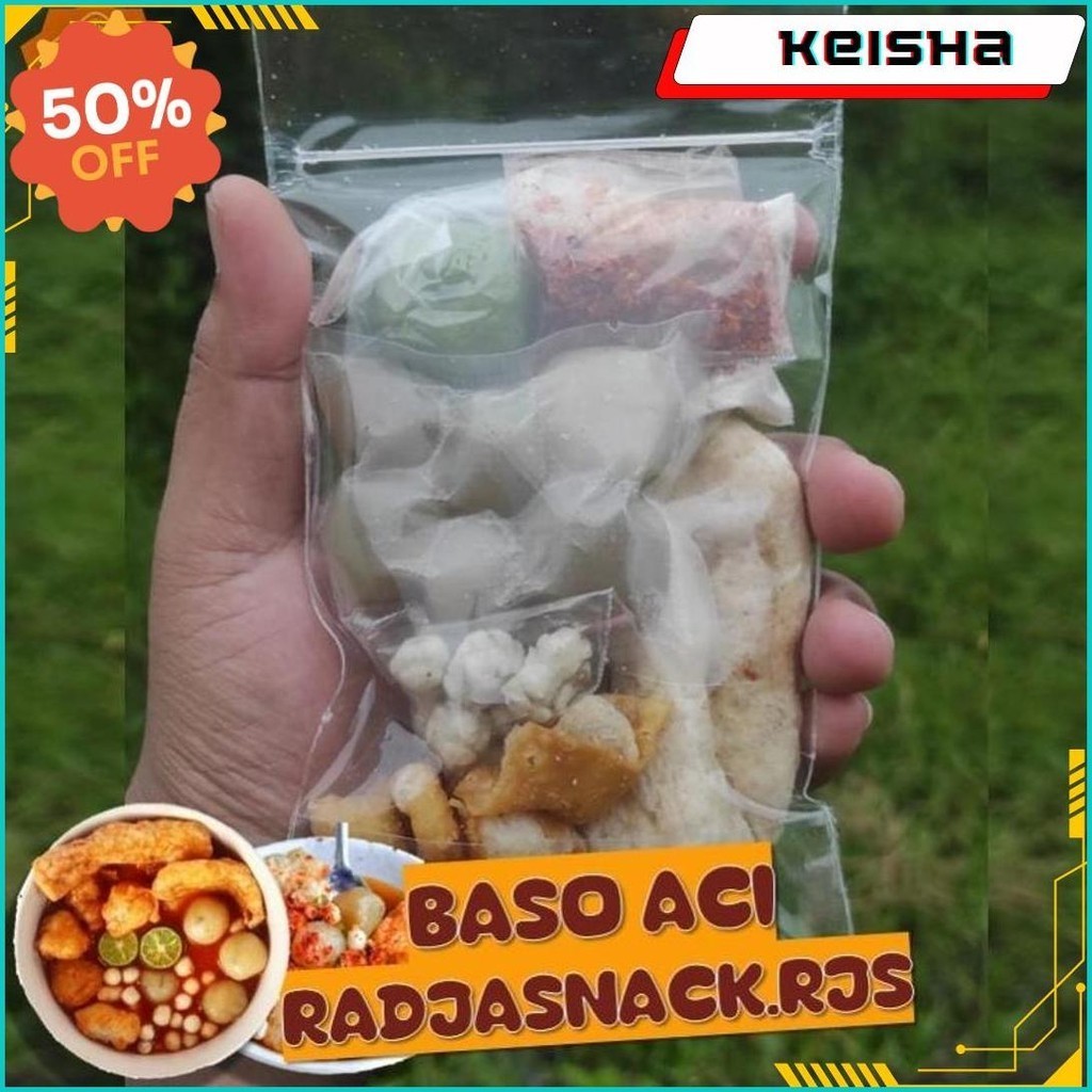 

Paket Hemat 12 Bungkus Baso Aci Instan Super Murah Termurah Banget