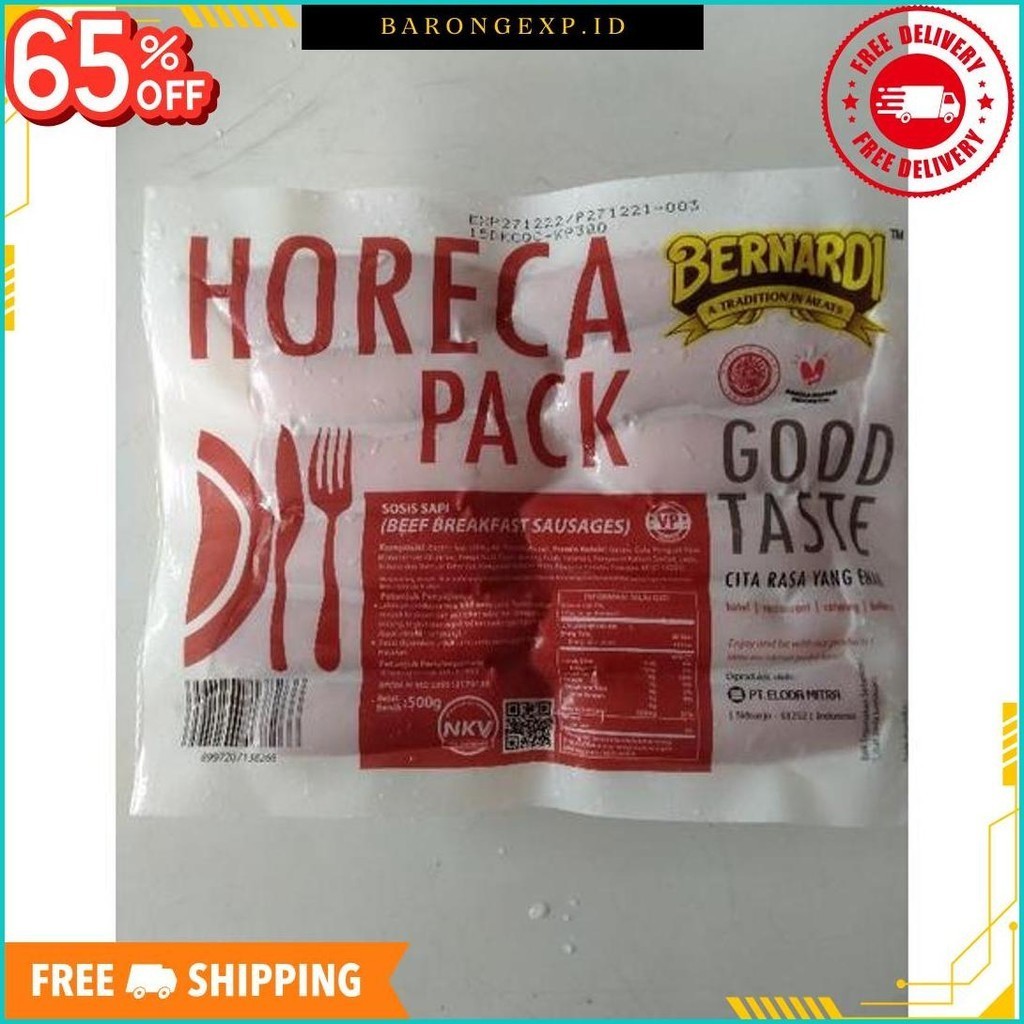 

Horeca Pack Bernardi Sosis Cocktail Sausage 500Gr Original Produk