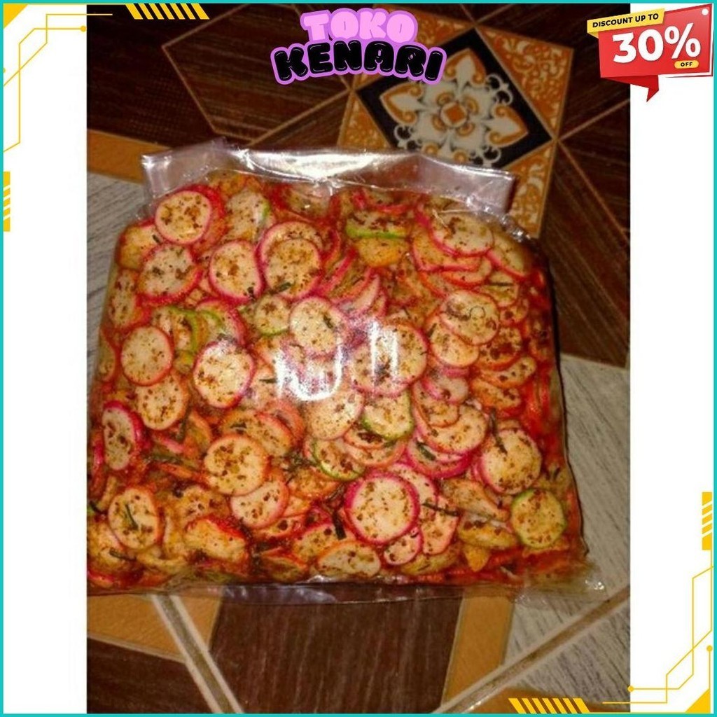 

Seblak Kerupuk Bawang Pedas Daun Jeruk Netto 1Kg Terlaris