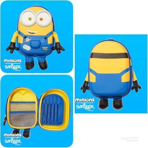 

Hardcase tempat pensil original smiggle minion