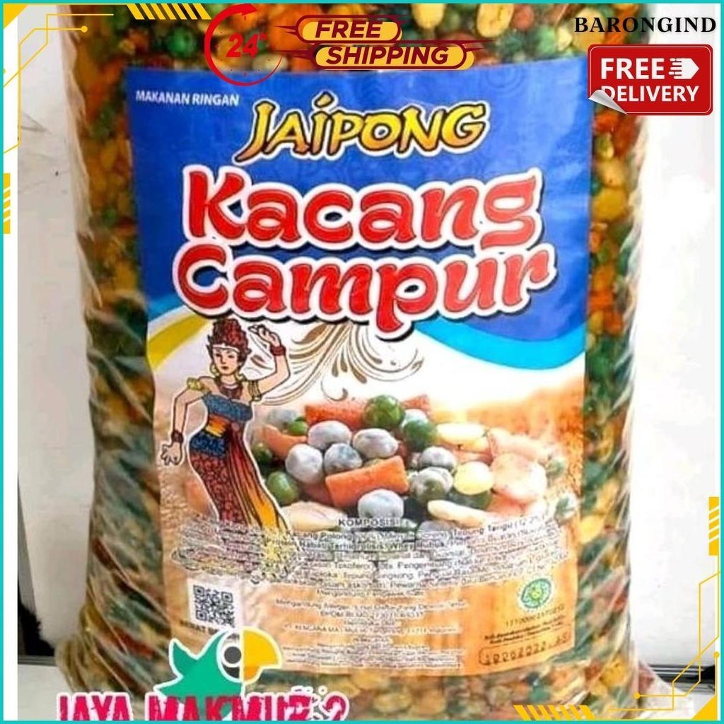 

Kacang Koro Mix Koro Campur 1Kg Cod