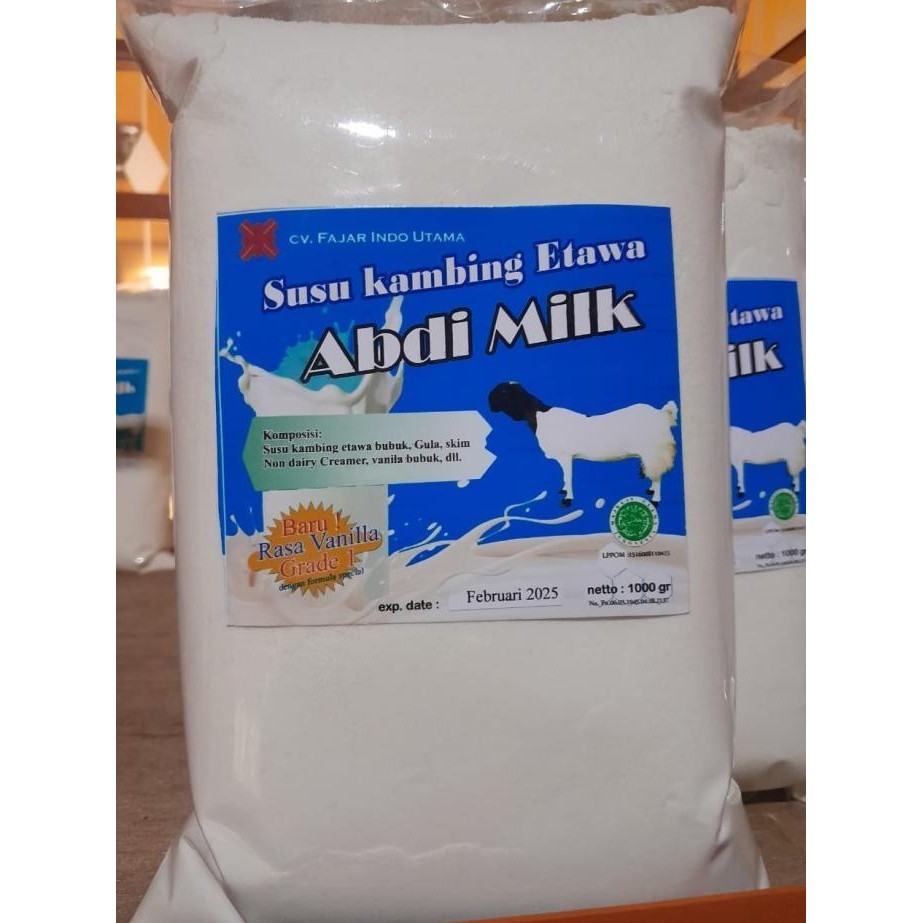 

Susu Kambing Ettawa Kiloan Grade 1 NLS