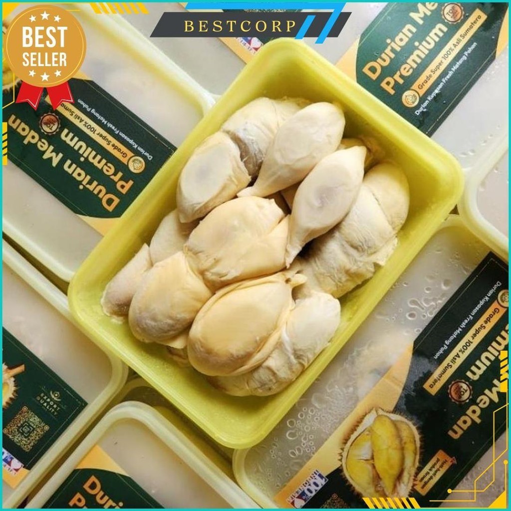 

Durian Kupas Medan Premium Yellow Box 500Gr Terlaris
