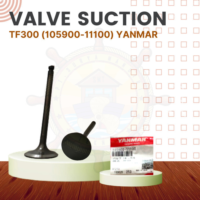 Silahkan Order] VALVE IN TF300 (105900-11100) YANMAR ASLI GENUINE