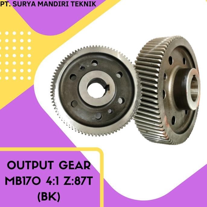 ] MB170 DRIVEN GEAR OUTPUT GEAR 4:1 87T MB170-03-002/4 JPT