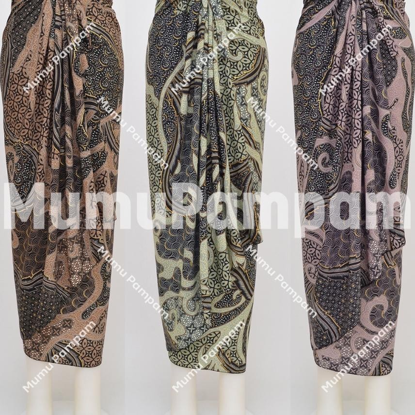 Rok Batik Ern Kain Lilit Bawahan Kebaya Wisuda Rok Plisket Span Wiru Jumbo Pakaian Tradisional Pesta