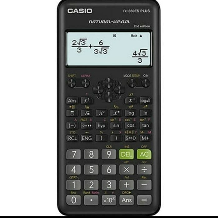 

Ready ORIGINAL Kalkulator SCIENTIFIC CASIO FX-350 ES Plus