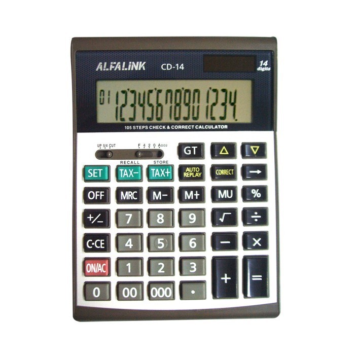 

Ready ALFA LINK Calculator CD-14