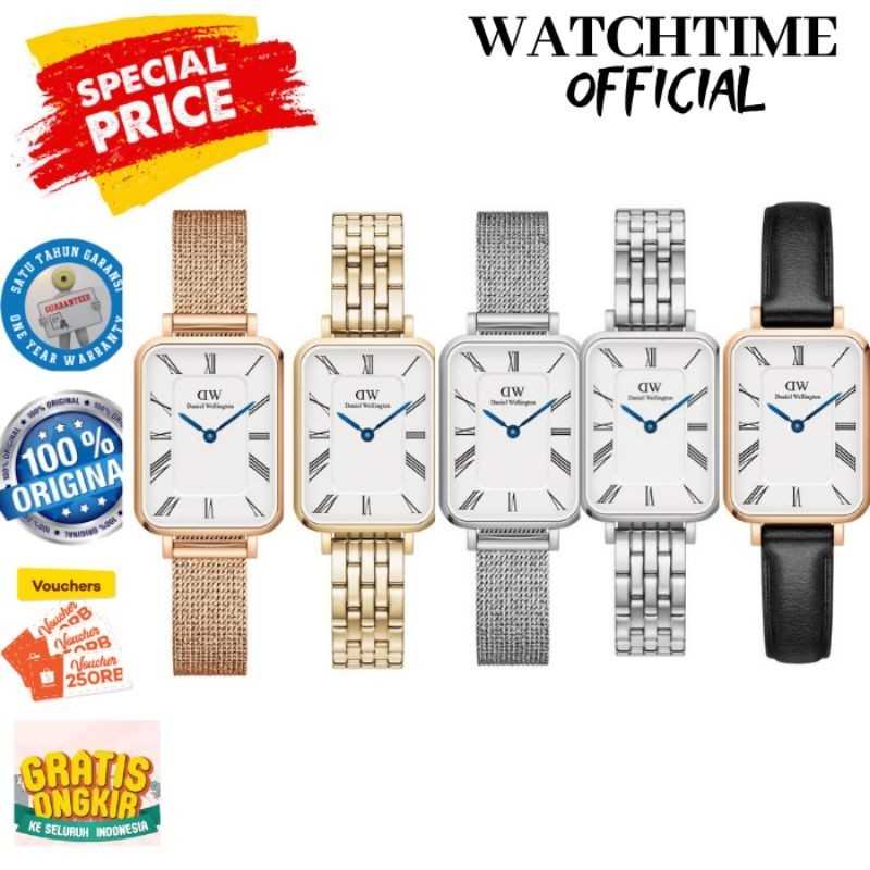 JAM TANGAN WANITA DW ROMAN ORIGINAL ARLOJI CEWEK DANIEL WELLINGTON ORI