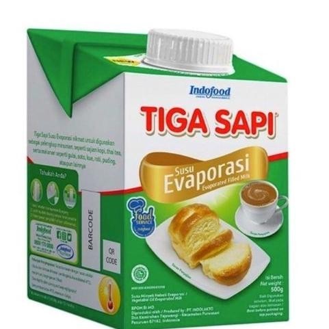 

Promo Susu Evaporasi Tiga Sapi 500Gr / Susu Milk Evaporate 8.8