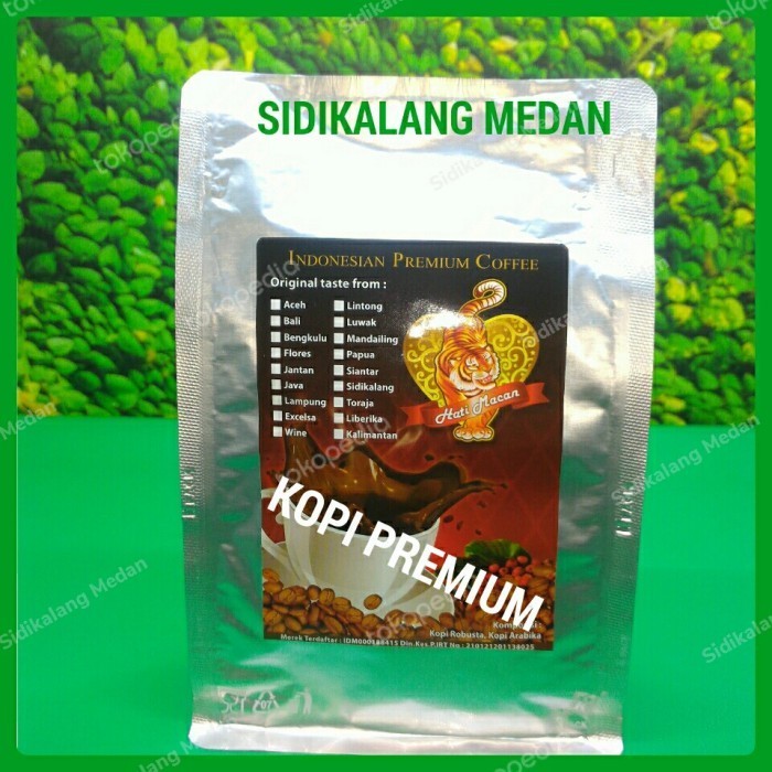 

Secrenada - Kopi Lampung Super Robusta. Hati Macan. Hati Bubuk Kopi Halus 1000 Grm