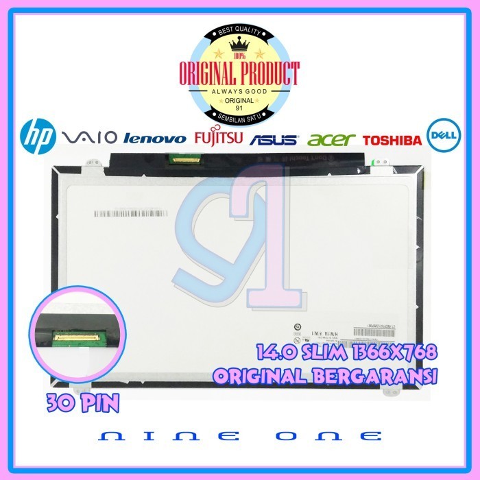 LED LCD Layar Laptop Acer Aspire ES 14 ES1 431 E1 422 420 E14 E5 473