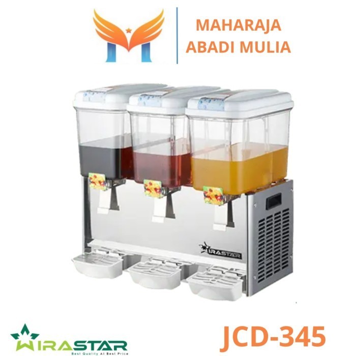 Juice Dispenser 3 Tabung Wirastar JCD-345 Juice Dispenser 3 Tabung