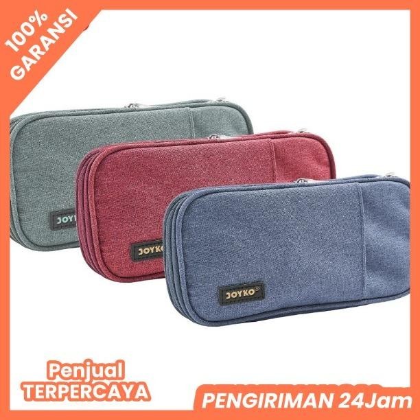 

ter-98 KOTAK PENSIL / PENCIL CASE JOYKO PC-5004 / TEMPAT ALAT TULIS Hemat