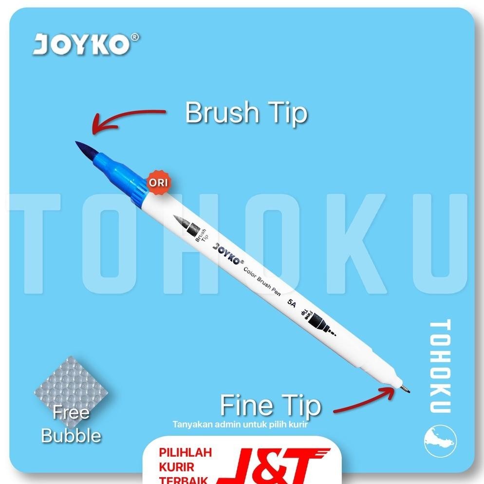 

If56 Joyko Dual Brush Pen 12 Warna - Calligraphy Pen Joyko 12 Murah