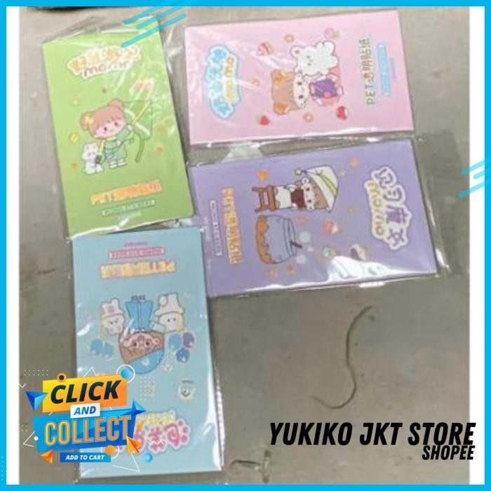 

STIKER SCRAPBOOK KOREA MOMO SIMPLE ZUMO 4 CANGGIH