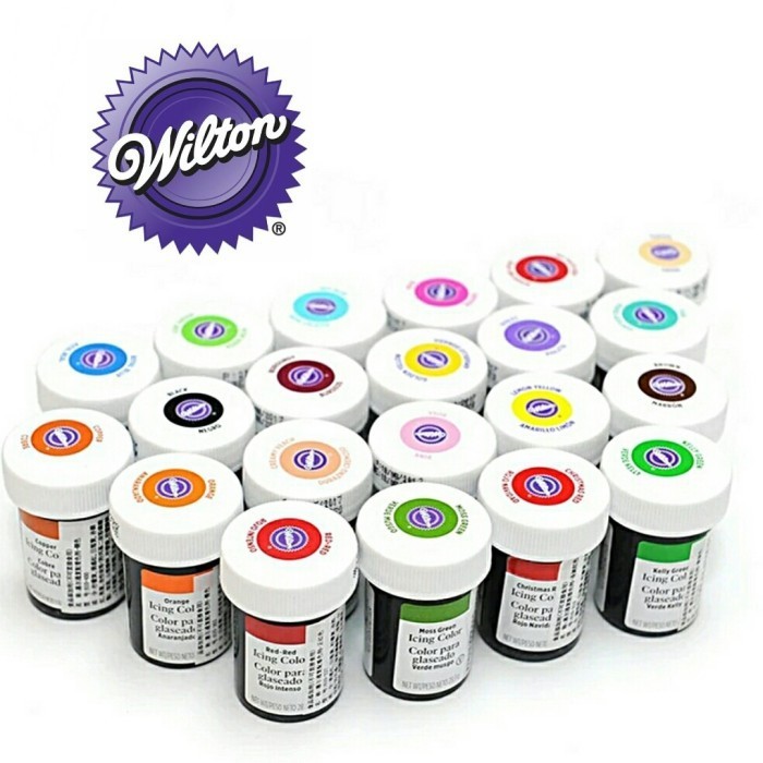 

Terlaris Pewarna makanan wilton 28,3 g food color icing colors pewarna wilton SALE