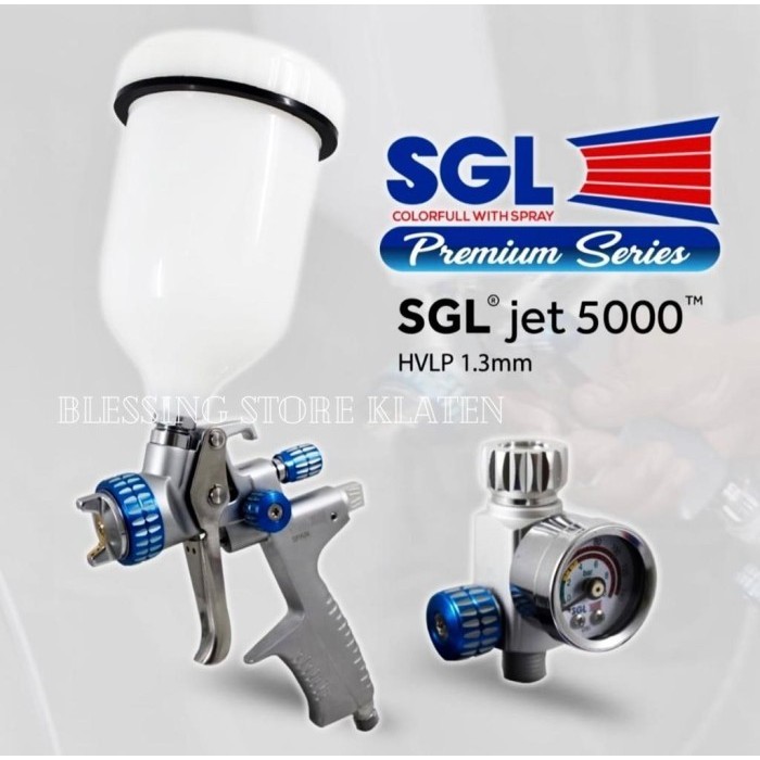@#@#@#] SPRAY GUN 5000 JET + REGULATOR / SPRAY GUN SGL PREMIUM