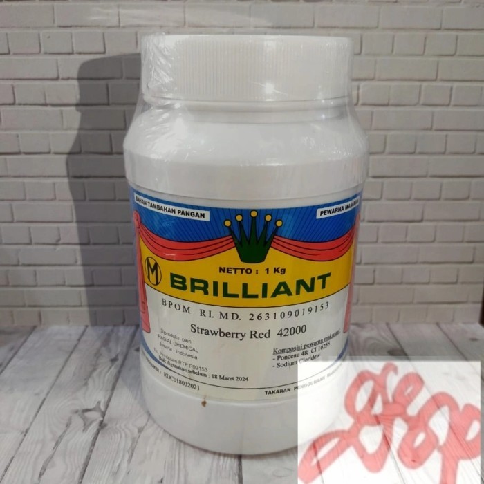 

Terlaris Pewarna Bubuk Strawberry Red 42000 SALE