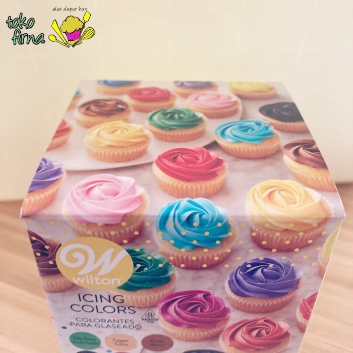 

Terlaris Pewarna Gel Wilton Made in USA Food Grade Food Colouring Icing Color SALE
