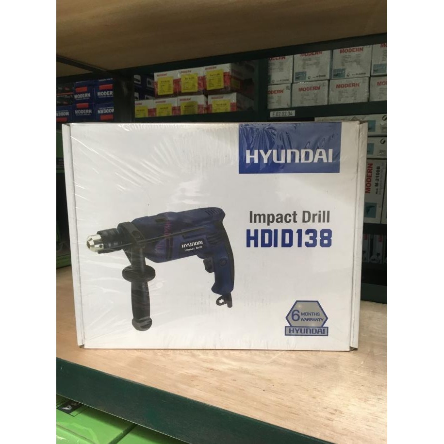 Open DS] Mesin Bor Impact Drill HDID 138 Hyundai