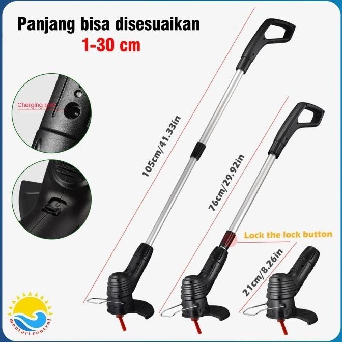 Diskon Mesin Potong Rumput Mesin Rumput Baterai Mesin Pemotong Rumput  Ready