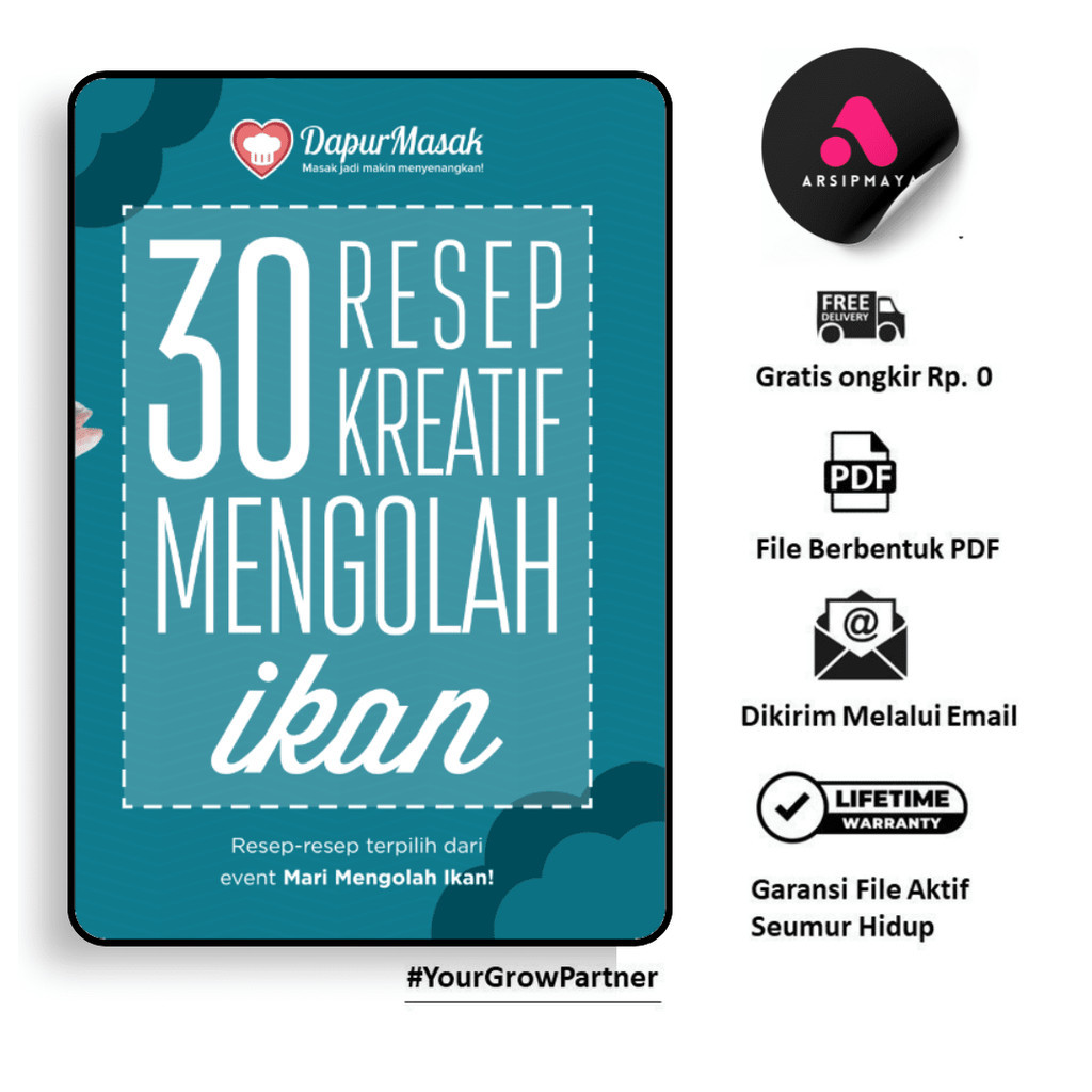 

370. 30 RESEP KREATIF MENGOLAH IKAN (TIM PENYUSUN) - [-]