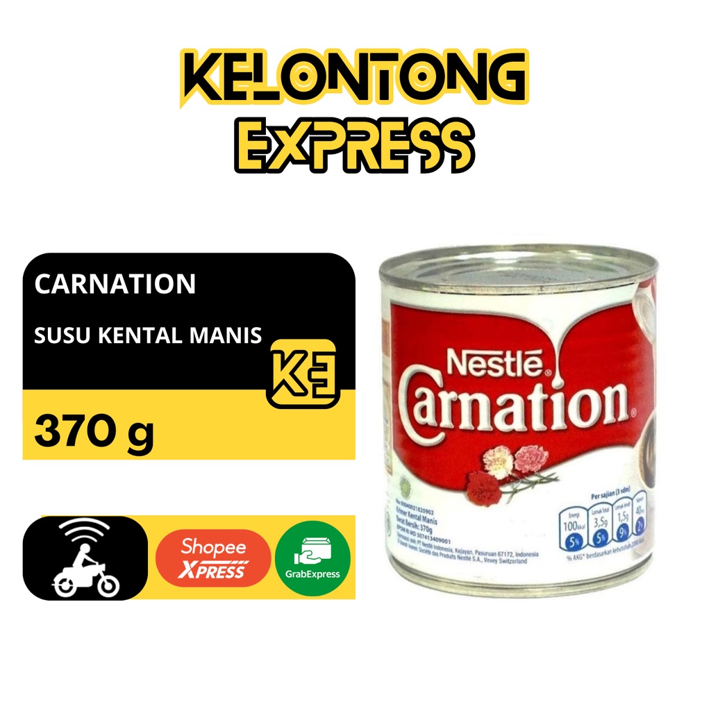 

CARNATION SUSU KENTAL MANIS 370g