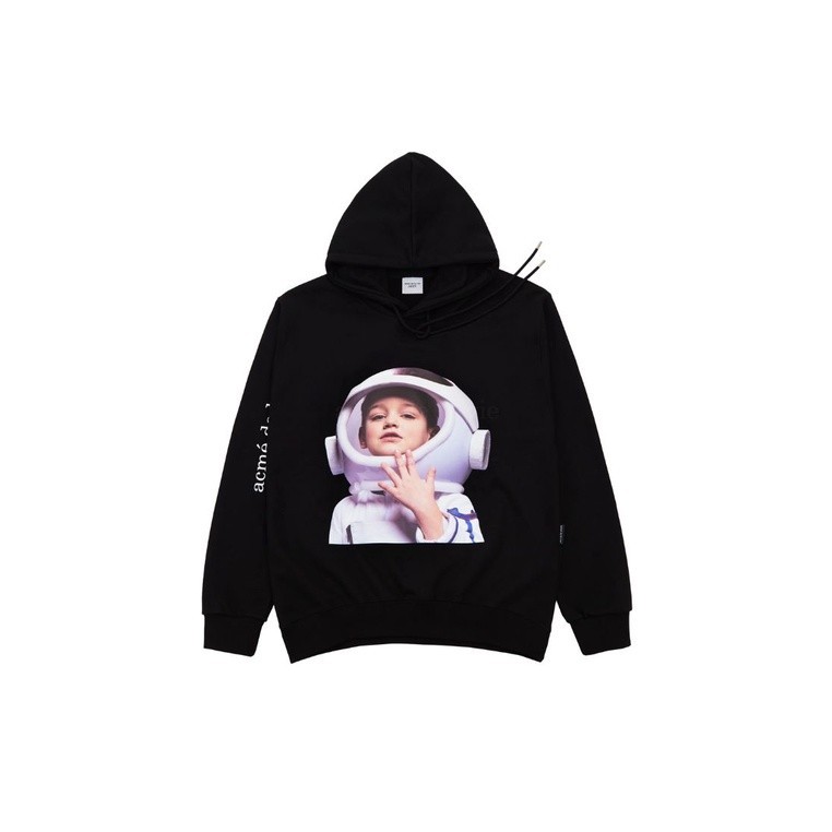 [Adlv] Acmedelavie Baby Face Hoodie Black Astronaut Premium