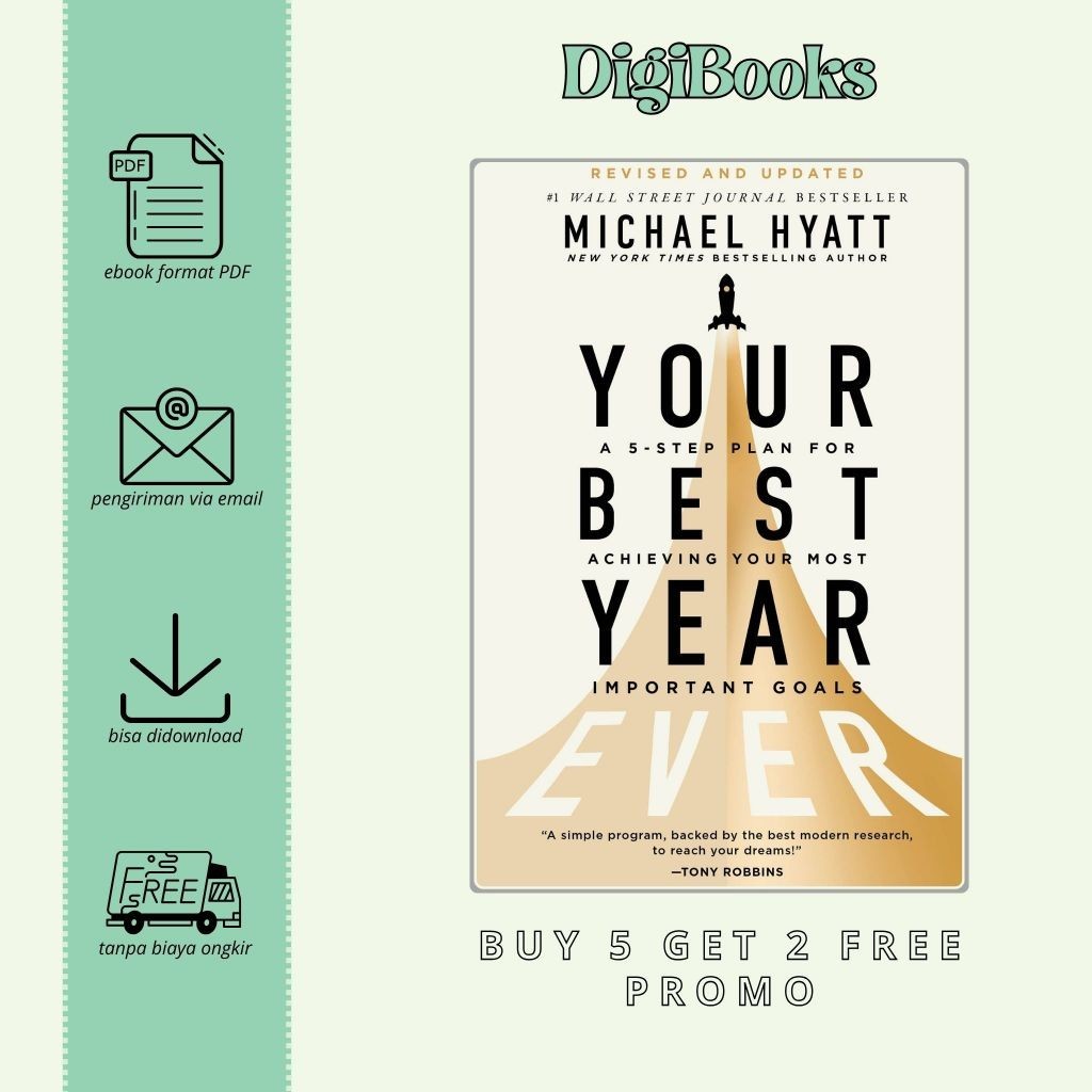 

Your Best Year Ever A 5-Step Plan for Achieving Your Most Important Goals - Michael Hyatt (Bahasa Inggris)