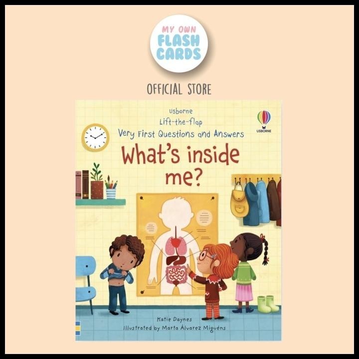 

Usborne What'S Inside Me  Lift The Flap Very First Questions Answers