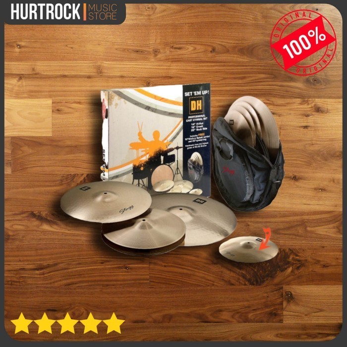 Ban Stagg Cymbal Dh-Set B, Dh Brilliant Series