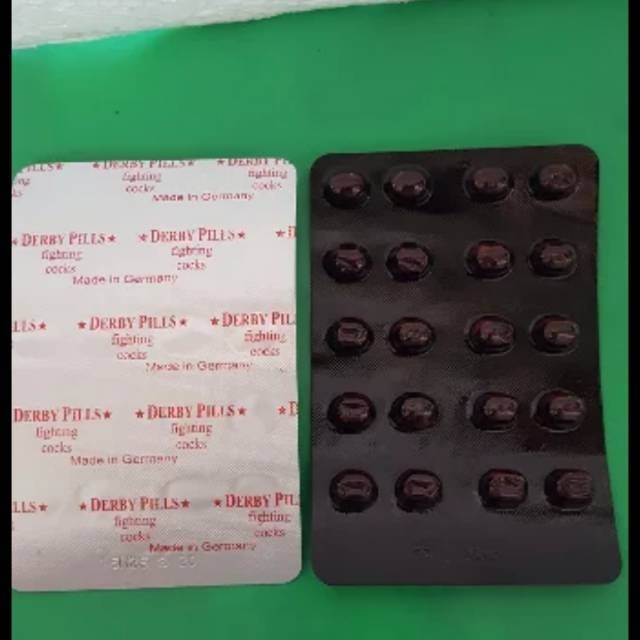 DERBY PILL strip ekonomis 20 butir doping philipine