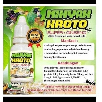MINYAK KROTO SUPER GINSENG KROTO ALAMI