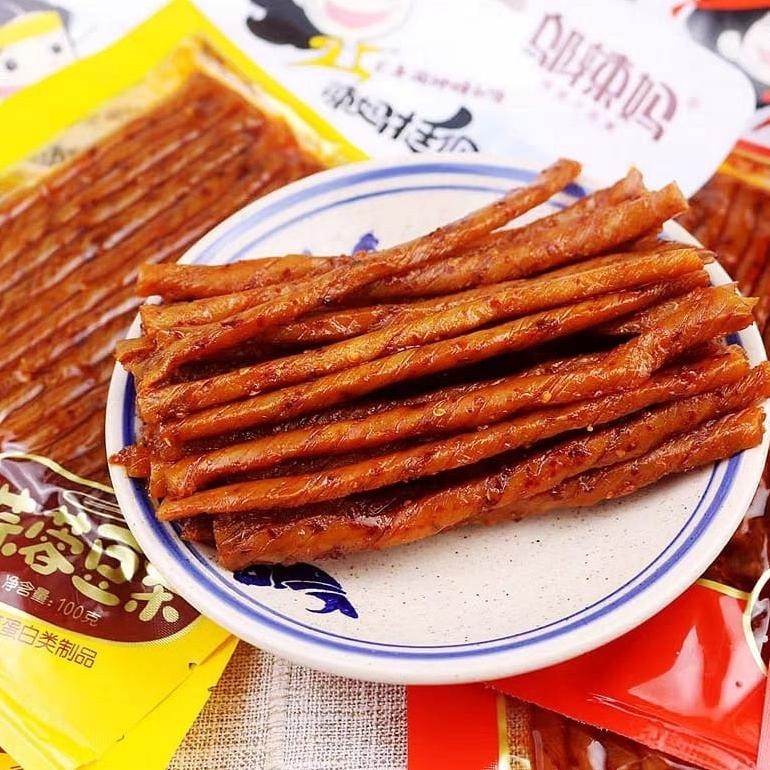 

[HALAL] WULAMA Gluten 100g (Cemilan Snack VIRAL) latiao/latiao