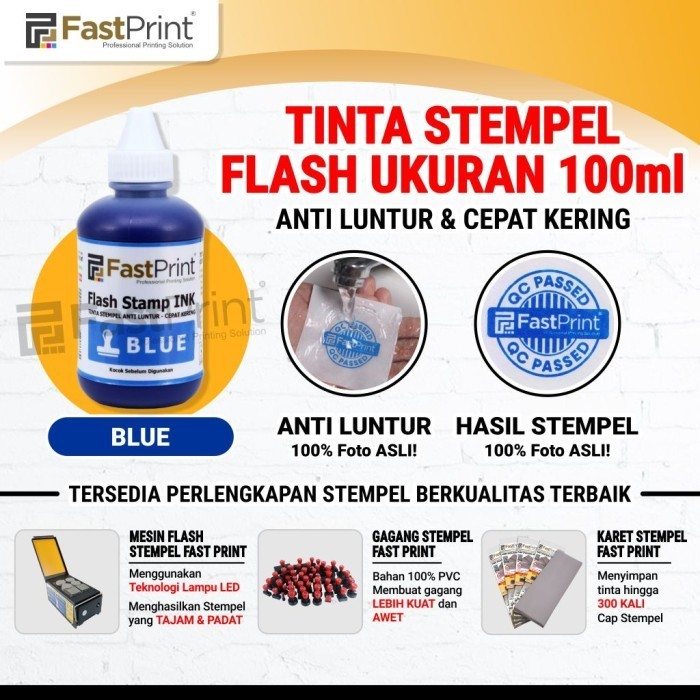 

Sale Fast Print Tinta Stempel Flash 100Ml