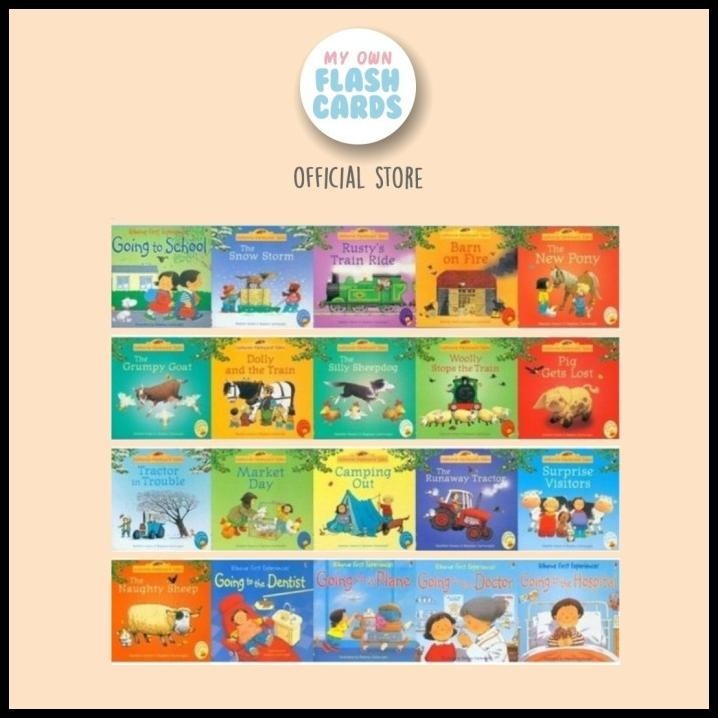 

Usborne Farmyard Tales And First Experiences Buku Import Anak Edukasi