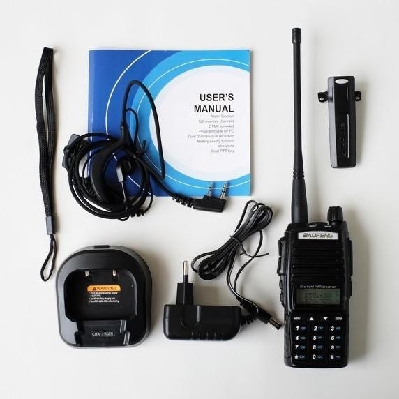 BDF [FREE ONGKIR] HT BAOFENG UV82 PRO ORIGINAL Dual band dualband VHF UHF fm Walkie Talkie Ori 8watt