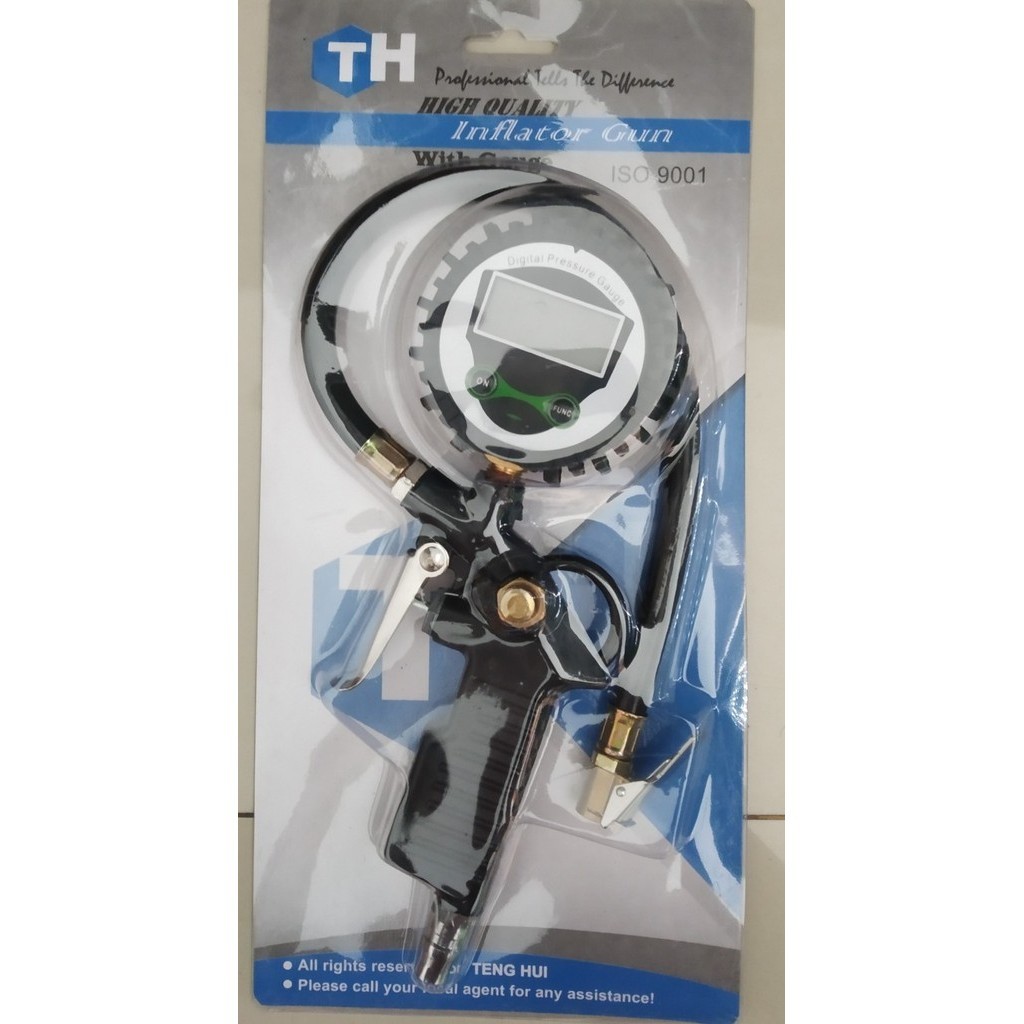 Inflator Ban Digital/Tire Inflator Digital/Meteran Angin Digital