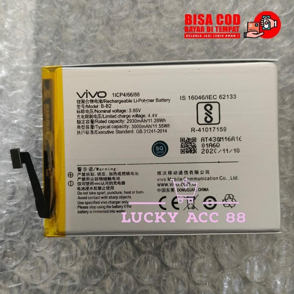 Sale Vivo 1601 - Batre Baterai Hp Vivo V5 Model B-B2 Bb2 Batrei Batrai Battery Tanam Vivo V5 1601 Ke