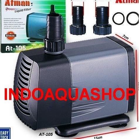 Atman At-105 Pompa Celup Air Aquarium / Kolam / Hidroponik At105