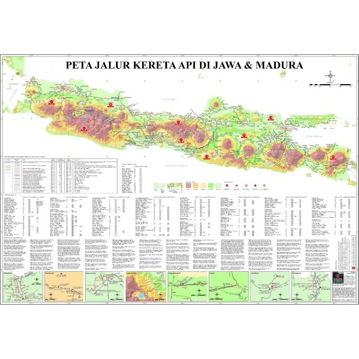 Ars Peta Sejarah Jalur Kereta Api Di Jawa Dan Sumatera