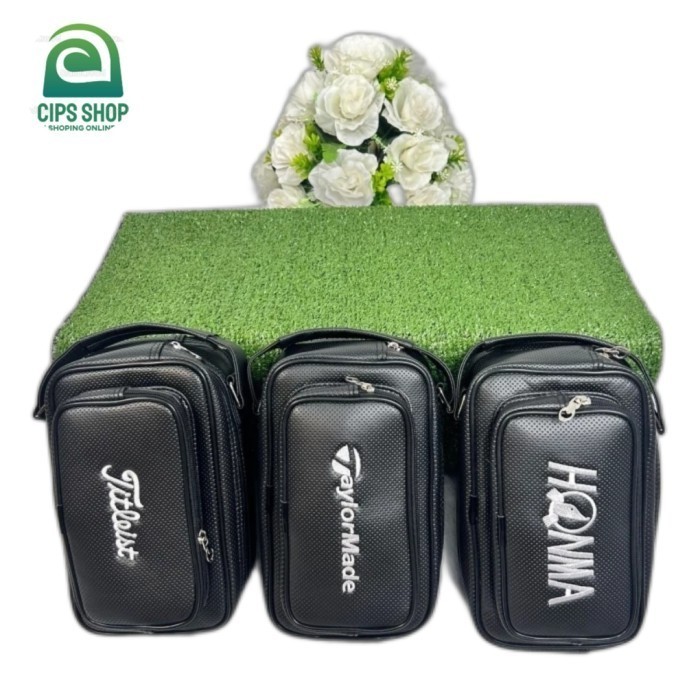 Nat Hand Bag Golf Tas Golf Pouch Malio Serbaguna Premium Class