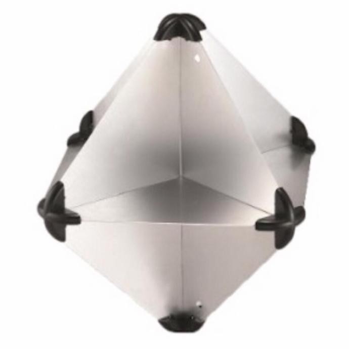 Aluminum Radar Reflector 340mm x 340mm x 470mm Reflektor Aluminium