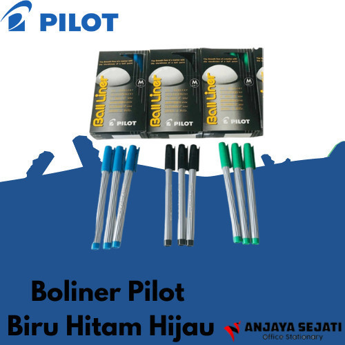 

Balliner Pilot Hitam Hijau Biru Boliner Pilot Perlusin
