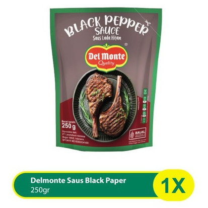

Del Monte Saus Lada Hitam Black Pepper Sauce 250gr