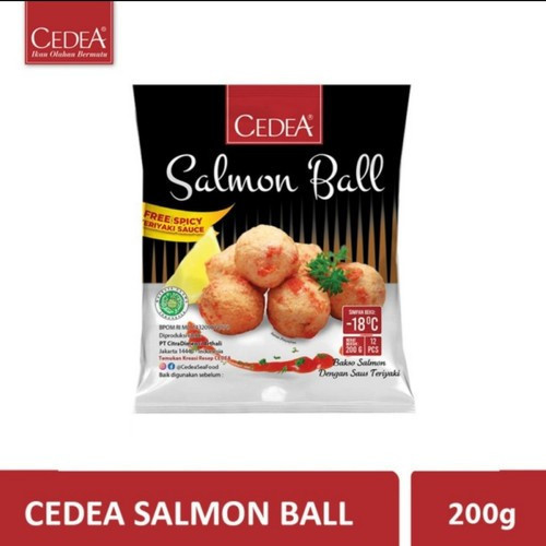 

Baso salmon Salmon Ball Cedea 200 gram